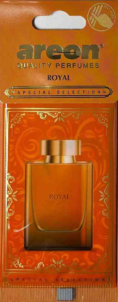 Ароматизатор для автомобиля картонный Areon Royal