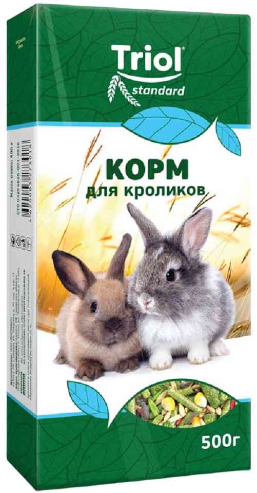 Корм для кроликов Triol Standard