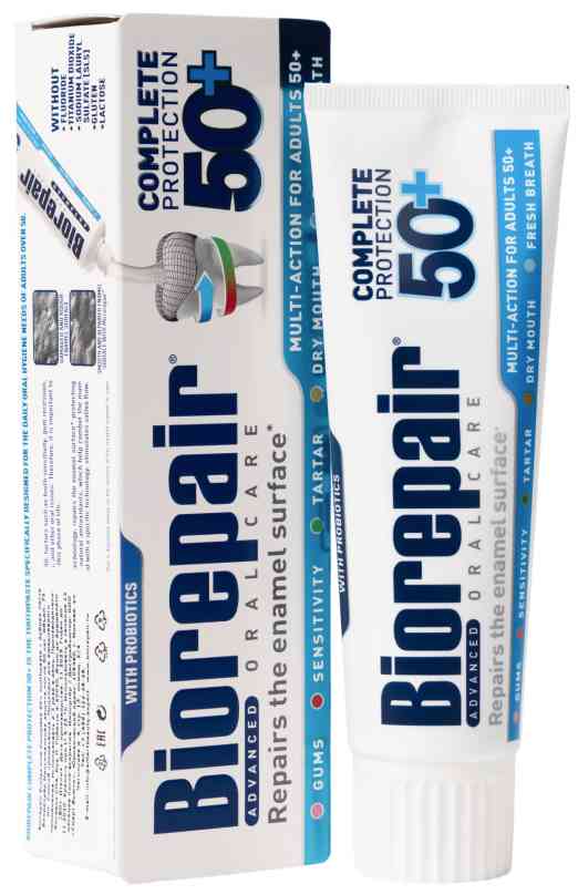 Зубная паста Biorepair Protezione Completa 50+