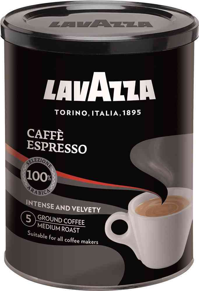 Кофе молотый LavAzza Caffe Espresso Intence and Velvety в банке
