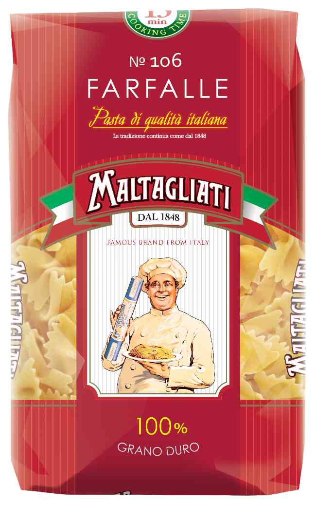 Макаронные изделия Maltagliati Farfalle