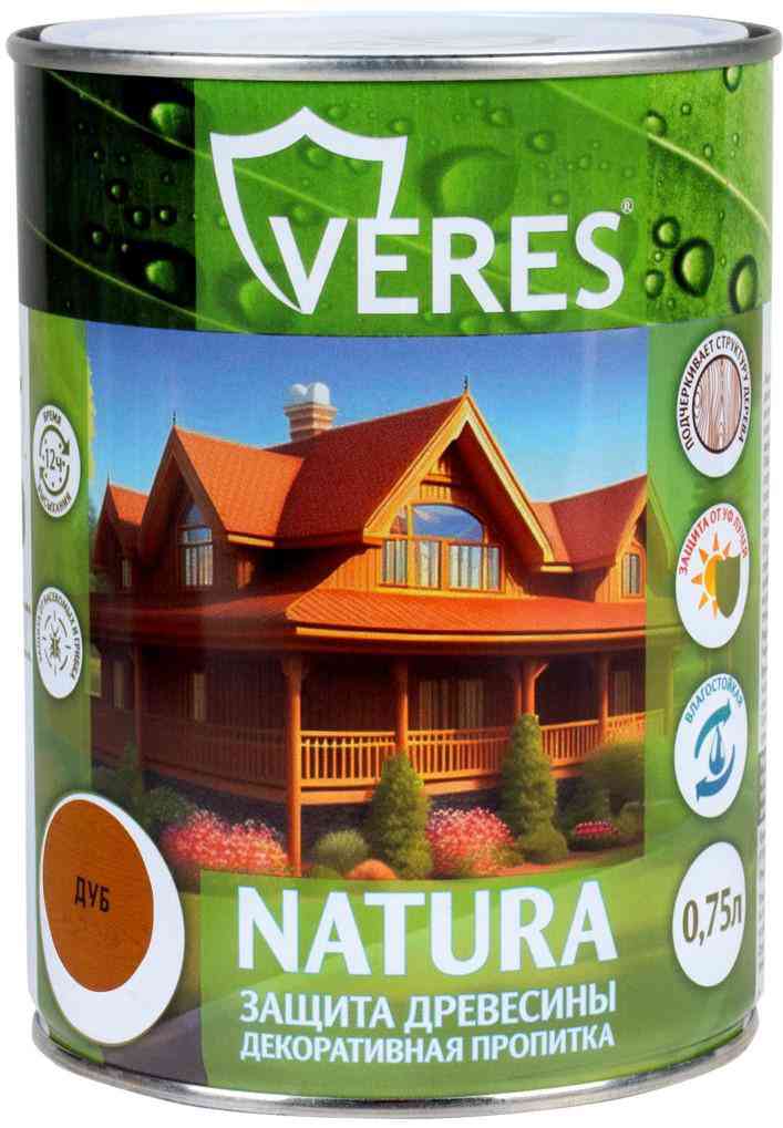Пропитка декоративная Veres Natura дуб