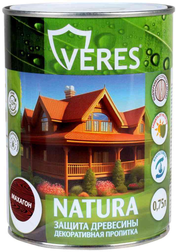 Пропитка декоративная Veres Natura махагон