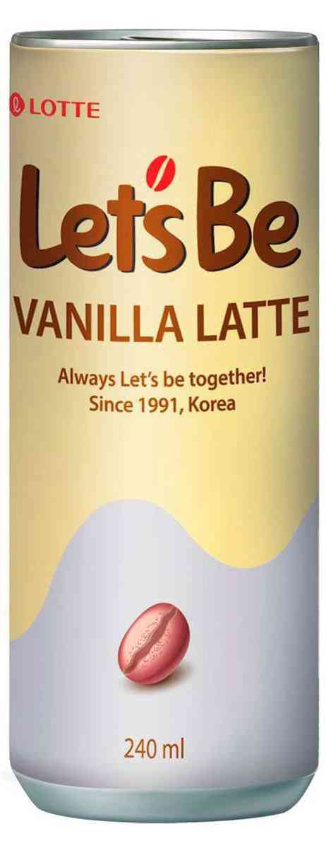 Кофейный напиток Lotte Lets Be Vanilla Latte