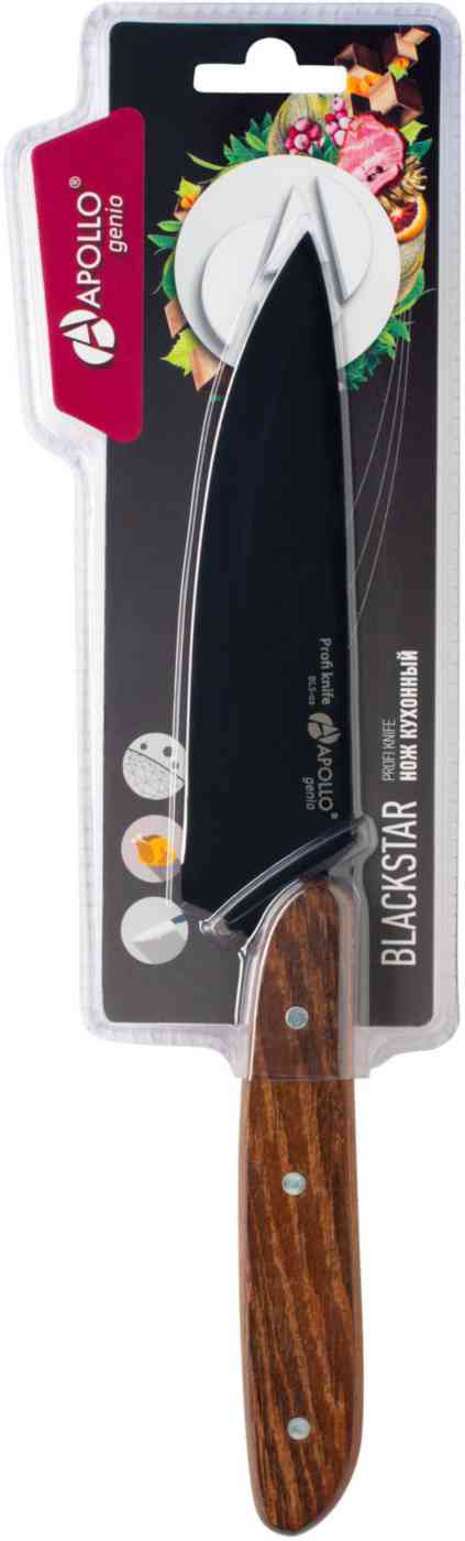Нож кухонный Apollo Genio Blackstar