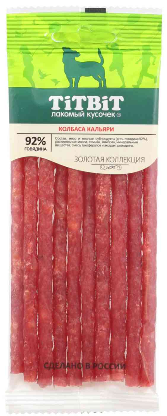 Лакомство для собак TiTBiT колбаски Кальяри