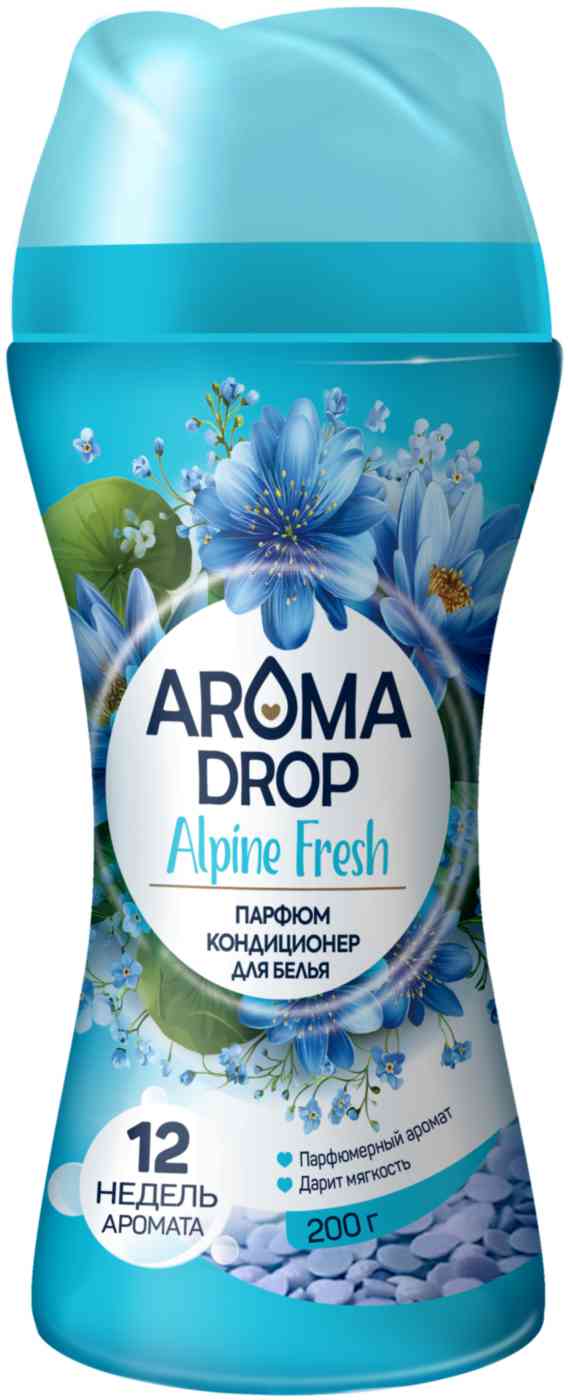 Парфюм-кондиционер для белья в гранулах Aroma Drop Альпийская свежесть