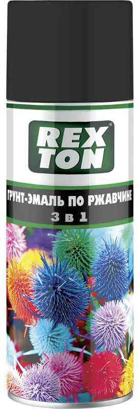 Грунт-эмаль по ржавчине 3в1 REXTON