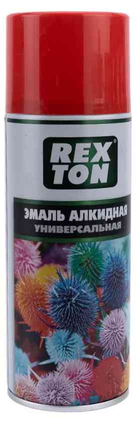 Эмаль алкидная универсальная красная REXTON