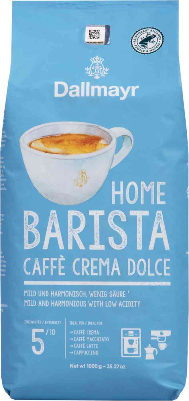 Кофе в зернах Dallmayr Home Barista Crema