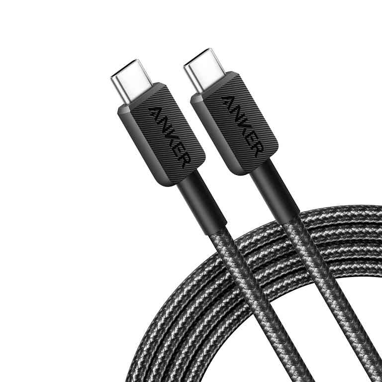 Кабель для зарядки и передачи данных Anker 322 TypeC-TypeC 60Вт