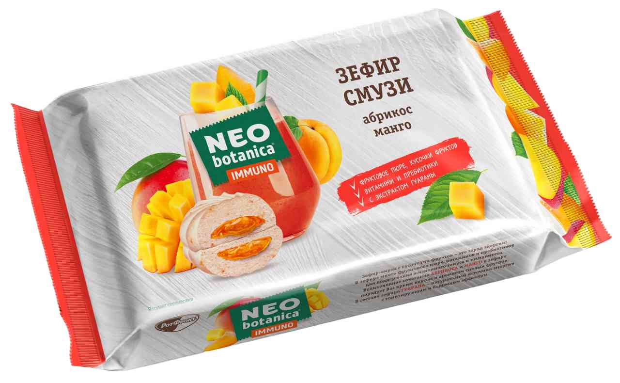 Зефир NEO botanica вкус Абрикос-манго