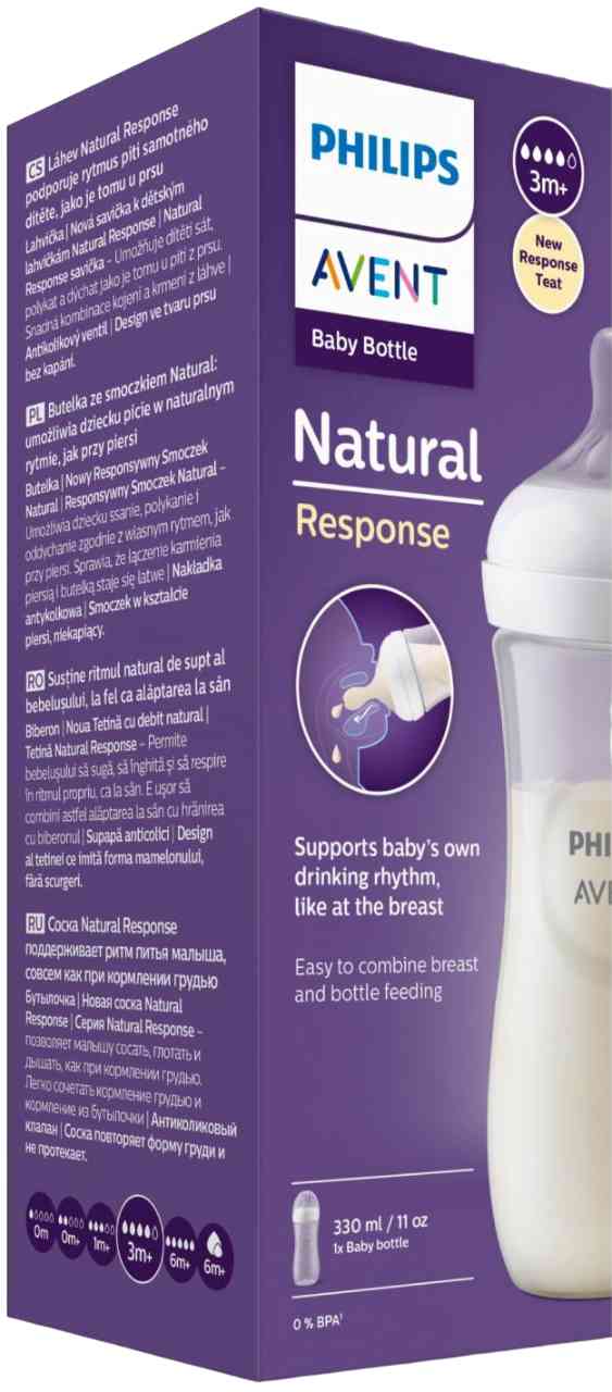 Бутылочка для кормления Philips Avent Natural Response, с 3 месяцев