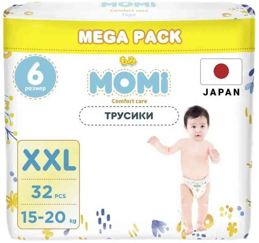 Подгузники-трусики Momi Comfort Care XXL 6 (15-20кг)