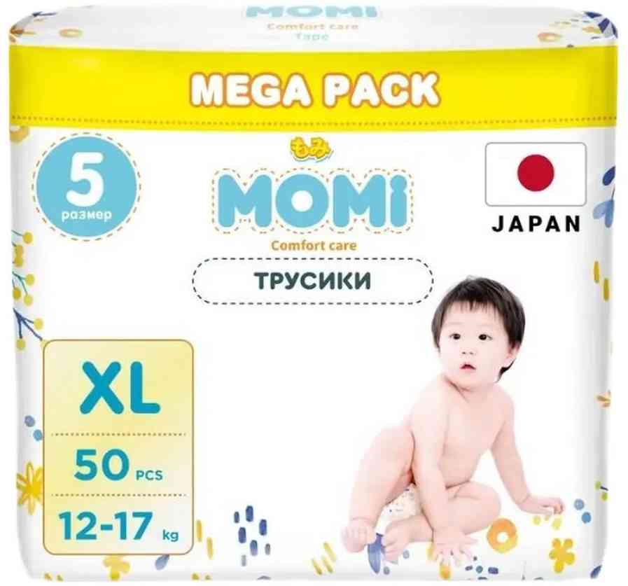 Подгузники-трусики Momi Comfort Care XL 5 (12-17кг)