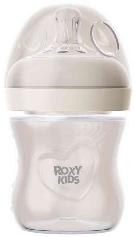Бутылочка для кормления стеклянная Roxy Kids Natural медленный поток с 0 месяцев