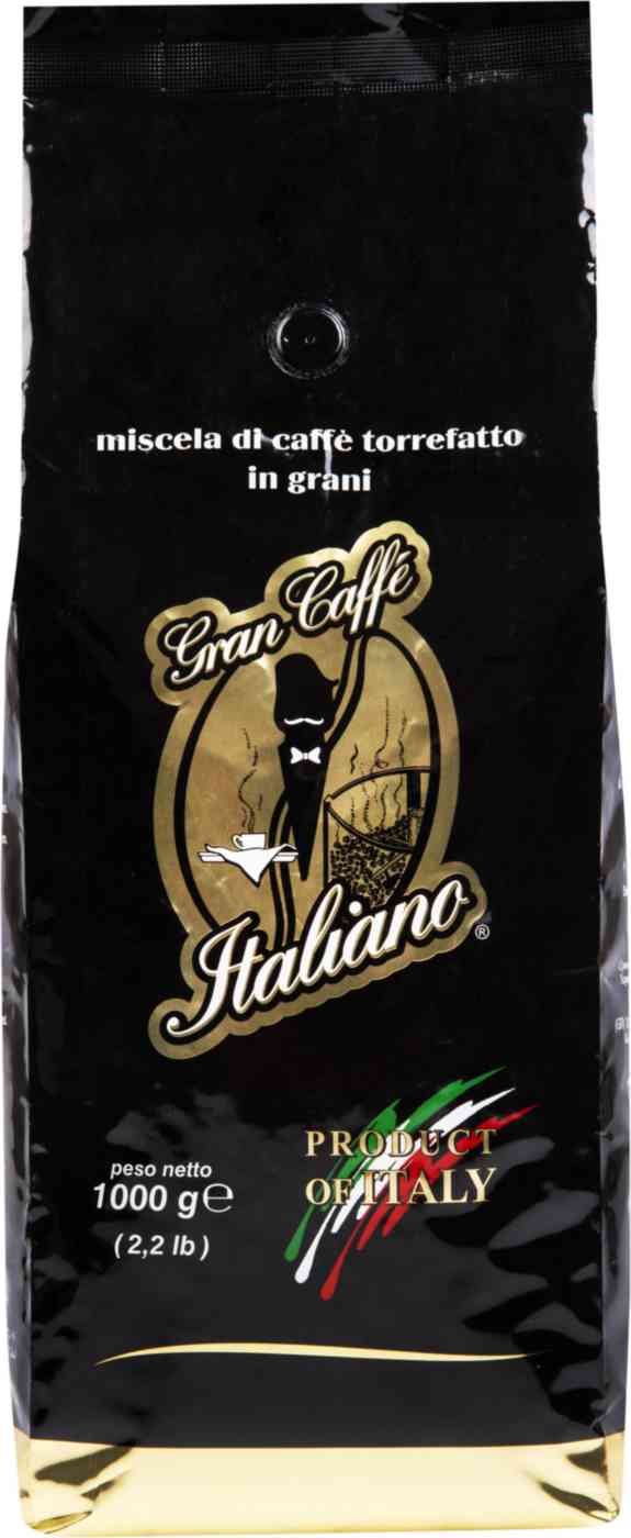 Кофе в зёрнах Gran Caffe Italiano Nero