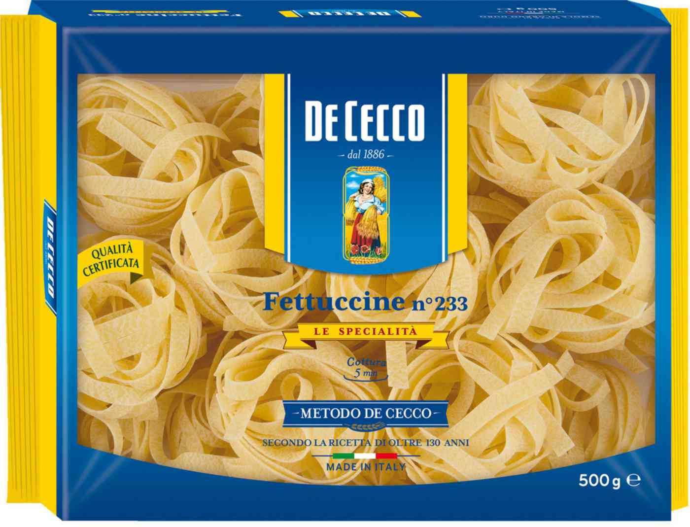 Макаронные изделия De Cecco Fettuccine №233