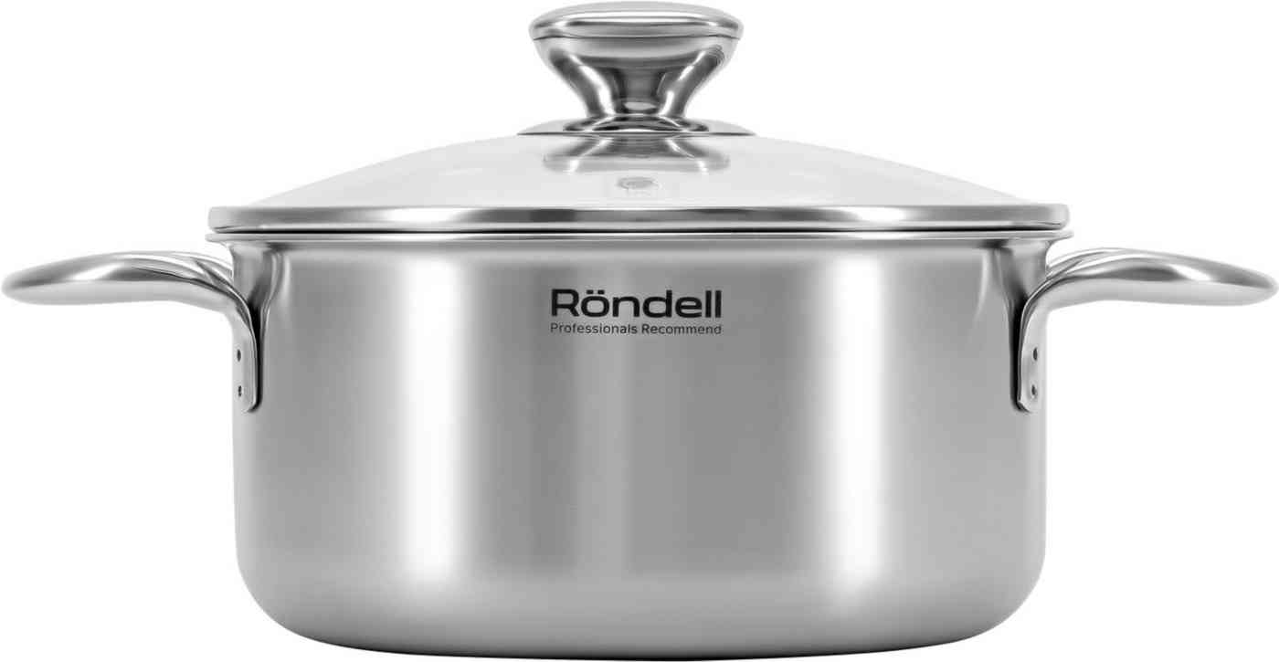 Кастрюля стальная Rondell Tessaro RDS-1974 20см