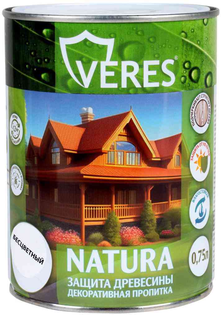 Пропитка декоративная Veres Natura бесцветная