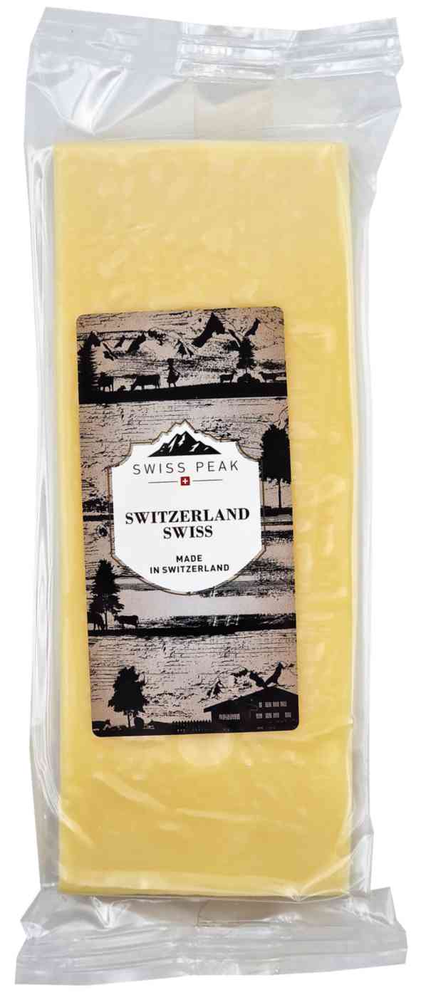 Сыр полутвёрдый Swiss Peak Switzerland Swiss 49%