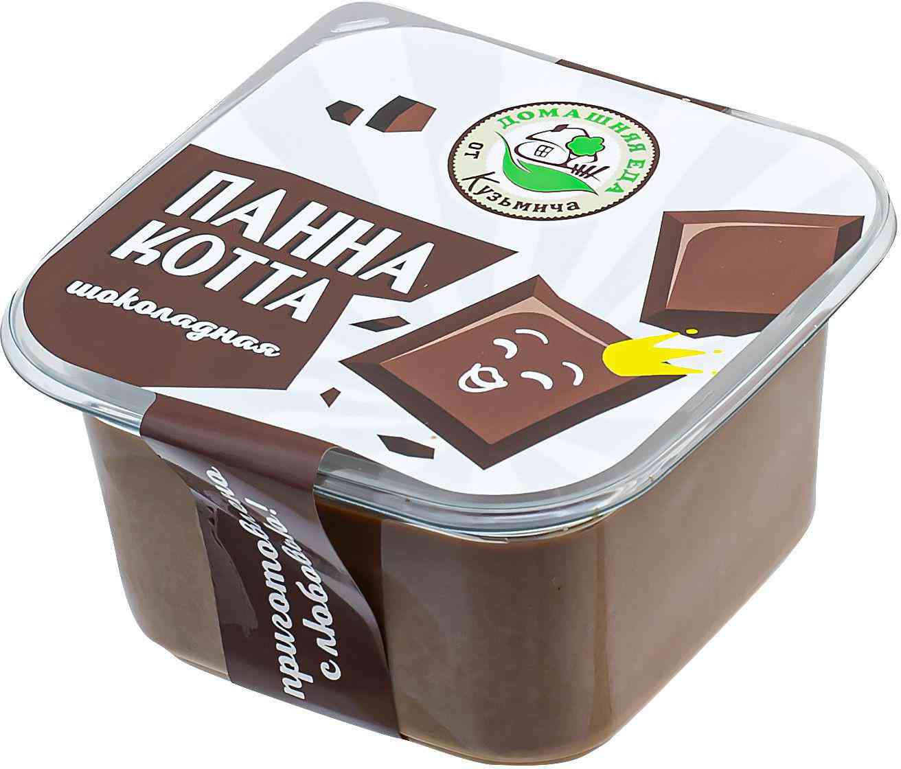Панна-Котта шоколадная Домашняя еда от Кузьмича