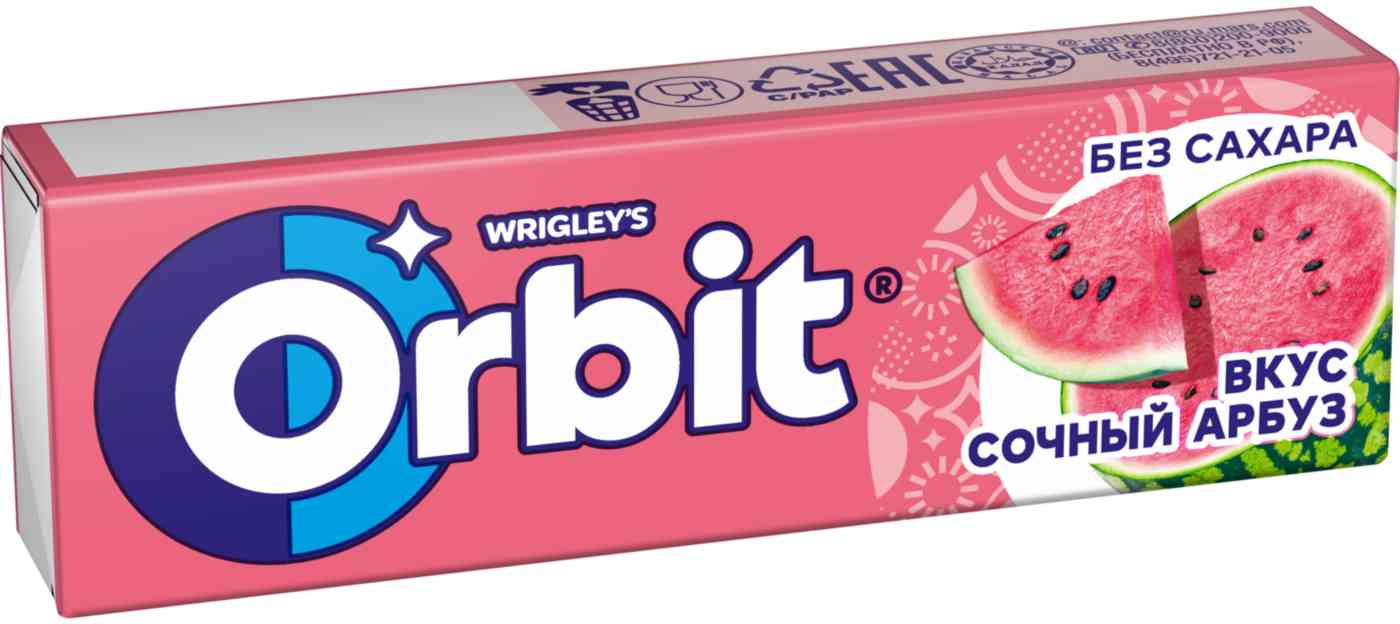 Жевательная резинка Orbit Сочный арбуз