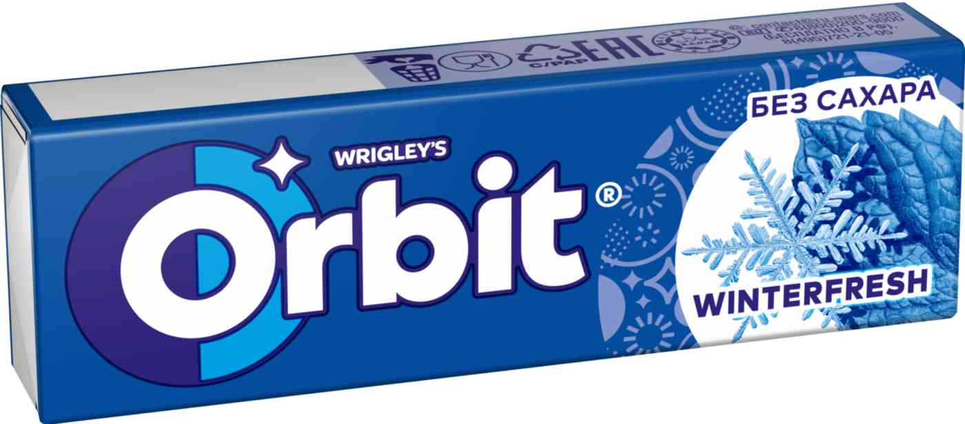 Жевательная резинка Orbit Winterfresh