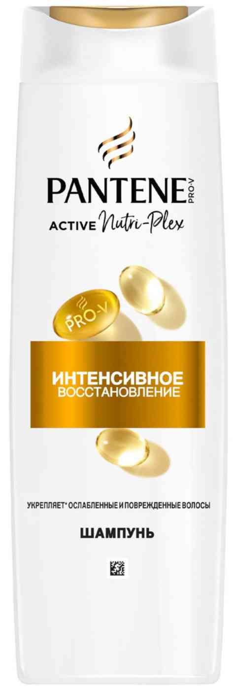 Шампунь для ослабленных и повреждённых волос Pantene Pro-V Интенсивное восстановление