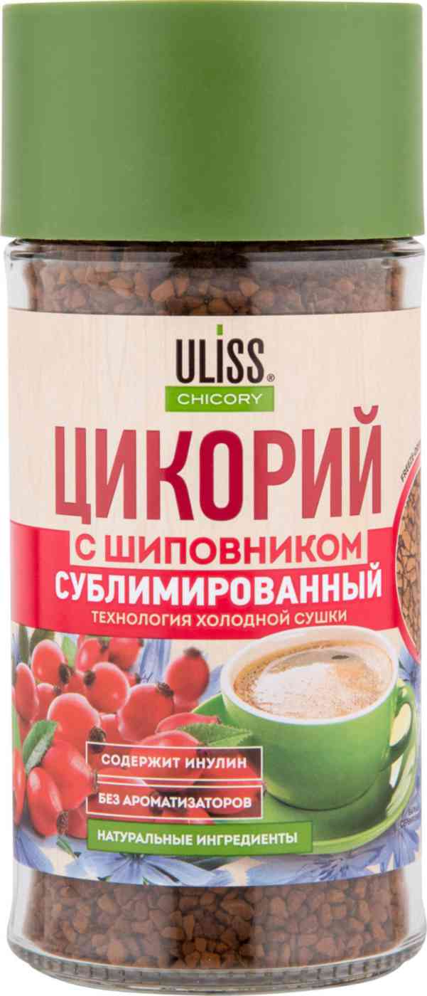Цикорий Uliss с шиповником сублимированный