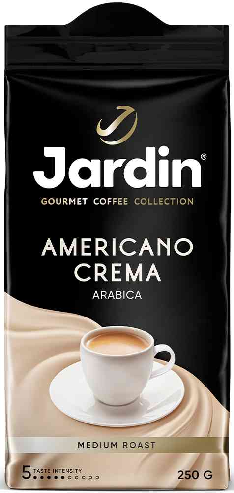 Кофе молотый Jardin Americano Сrema