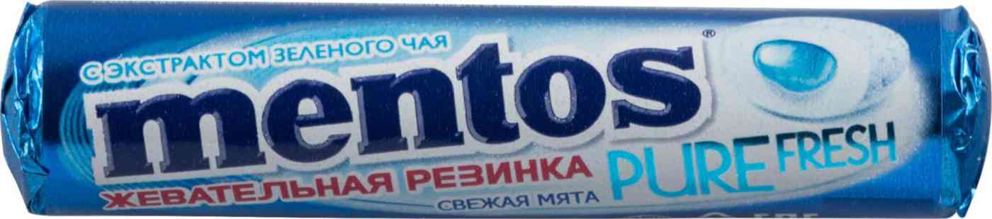 Жевательная резинка Mentos Pure Fresh вкус Свежая мята