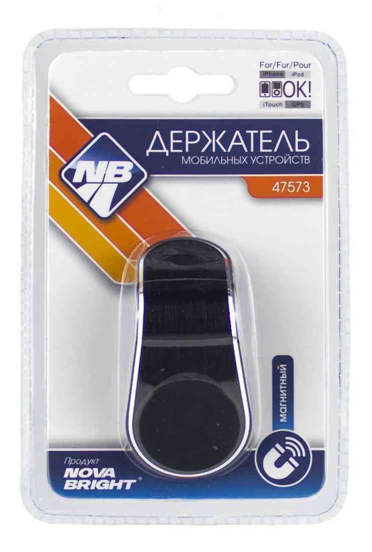 Держатель для телефона Nova Bright 47573 магнитный