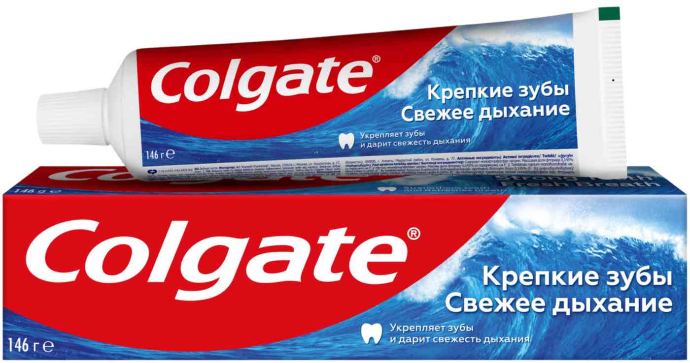 Зубная паста Colgate Крепкие зубы и свежее дыхание