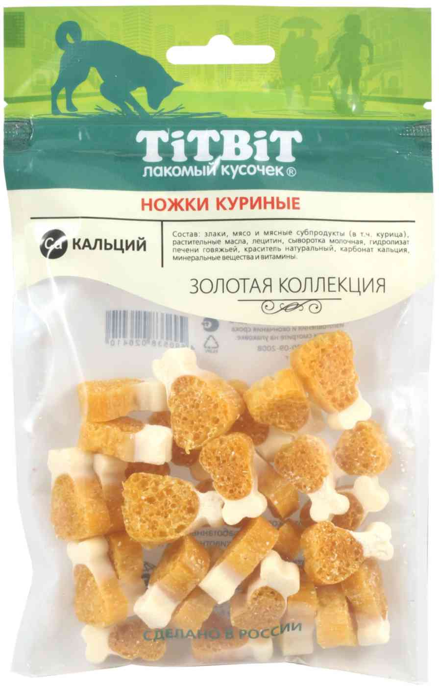 Лакомство для собак TiTBiT Золотая коллекция Ножки куриные
