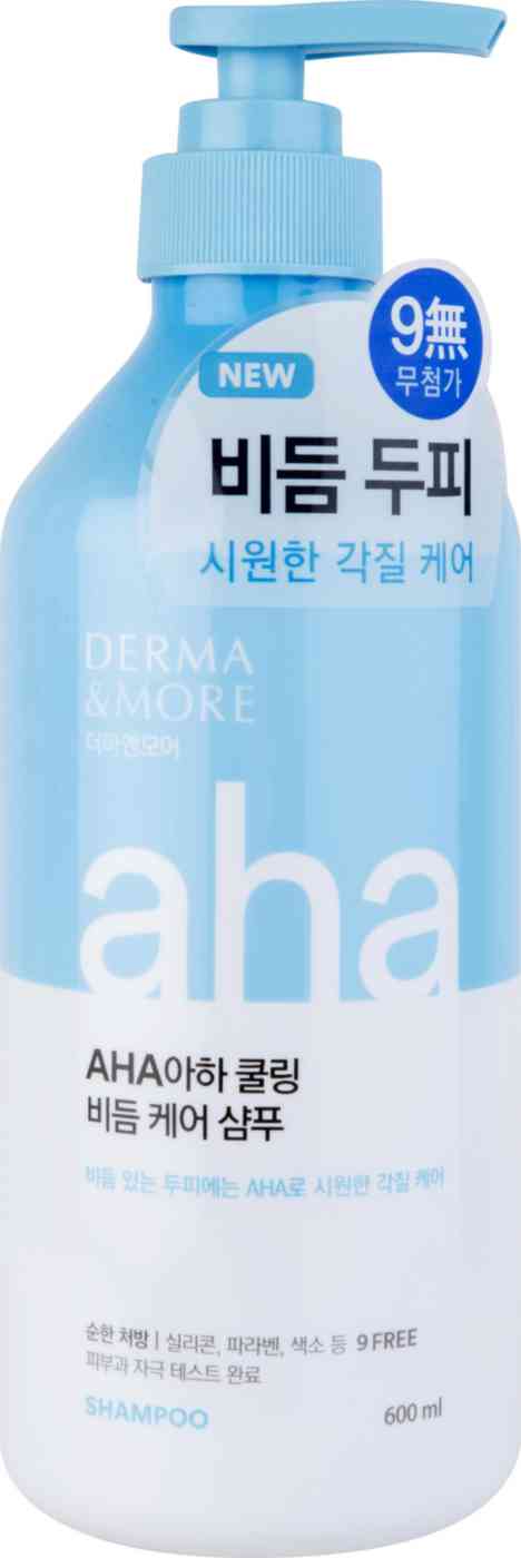 Шампунь от перхоти Derma & More Aha-Cooling Dandruff Care Освежающий