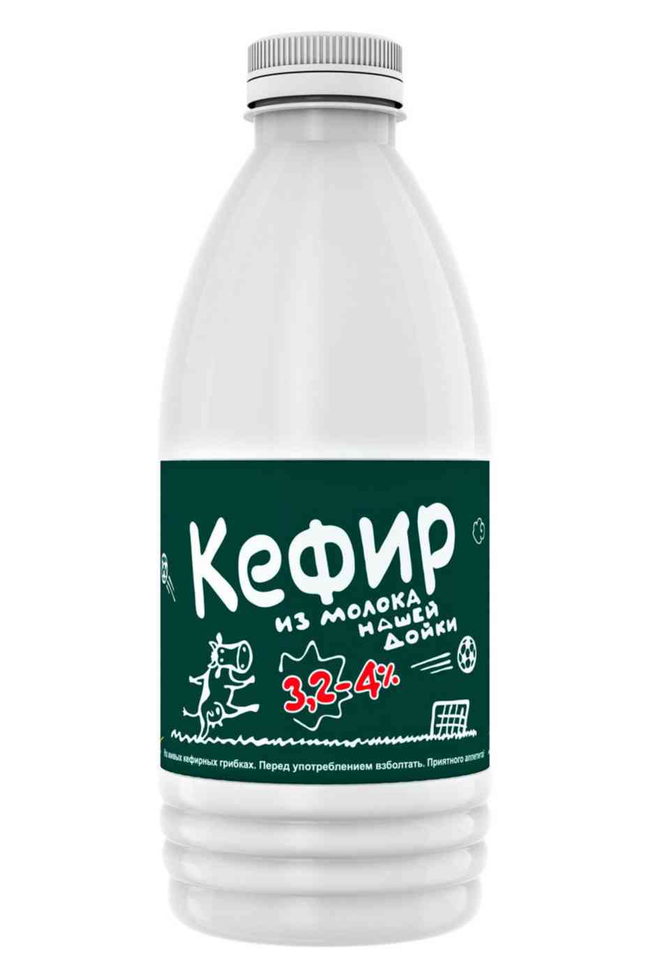 Кефир из молока Нашей дойки 3,2-4%