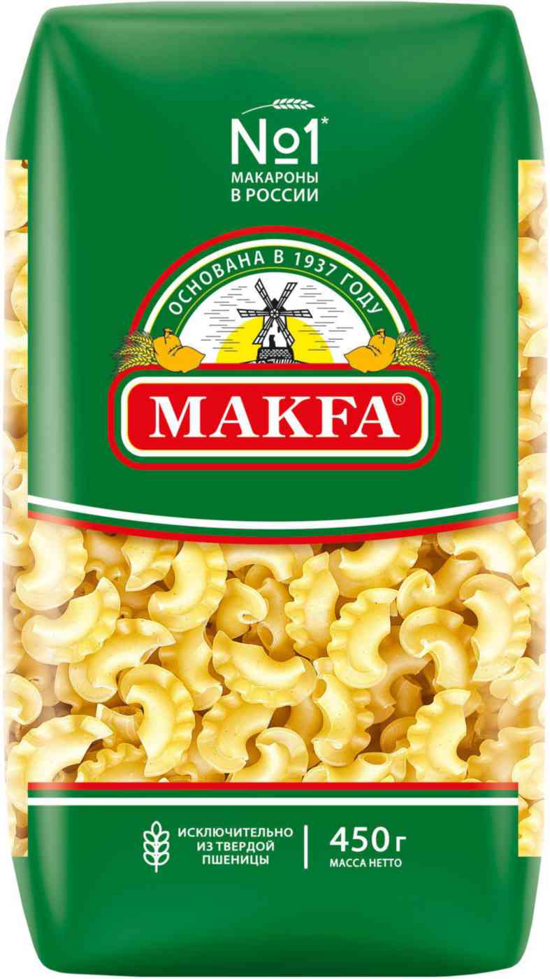 Макаронные изделия Makfa Петушиные гребешки
