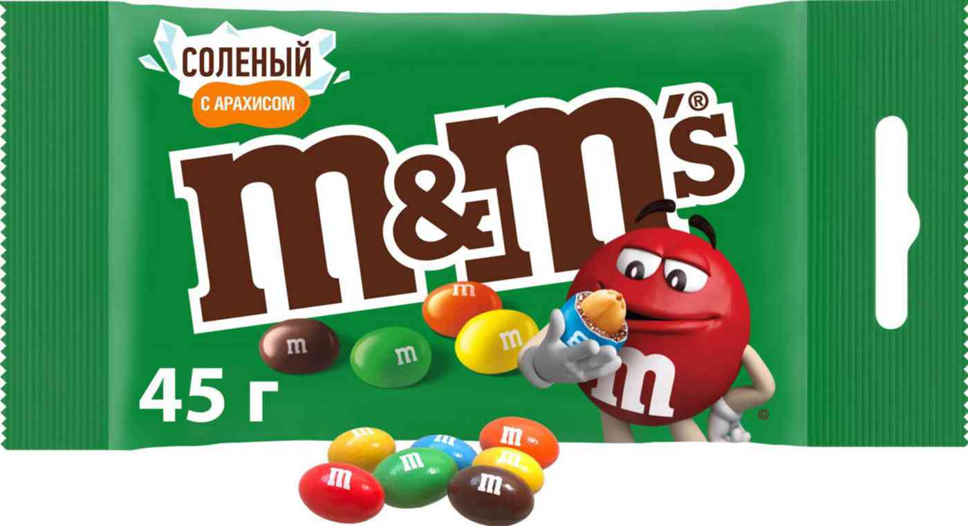 Драже M&M's Солёный арахис