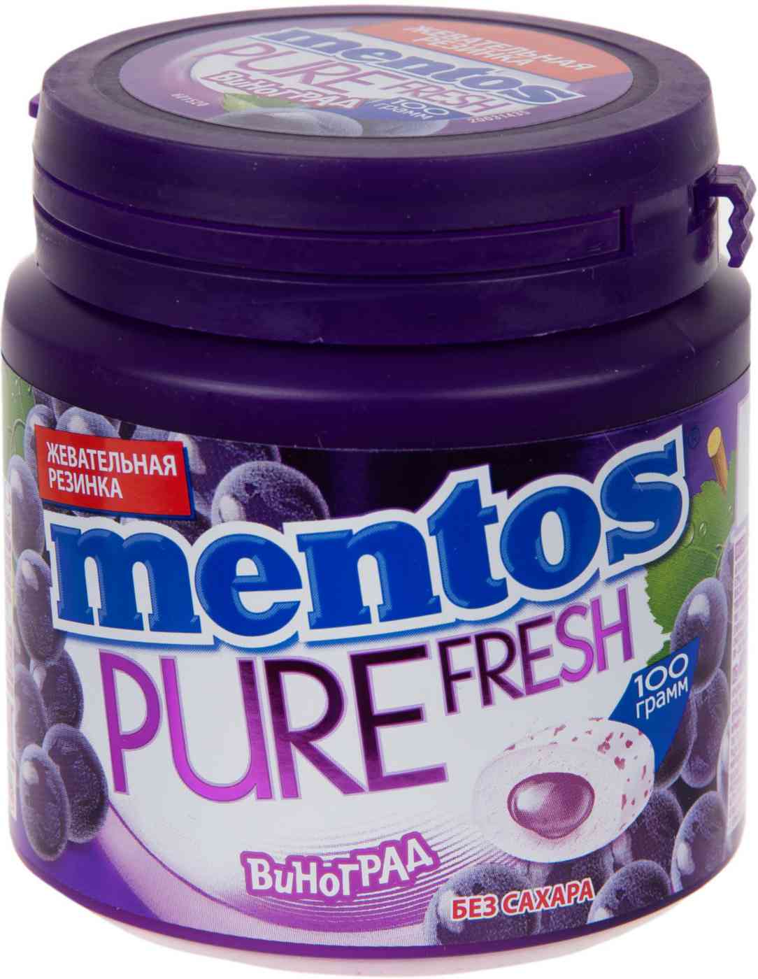 Жевательная резинка Mentos Pure Fresh Виноград