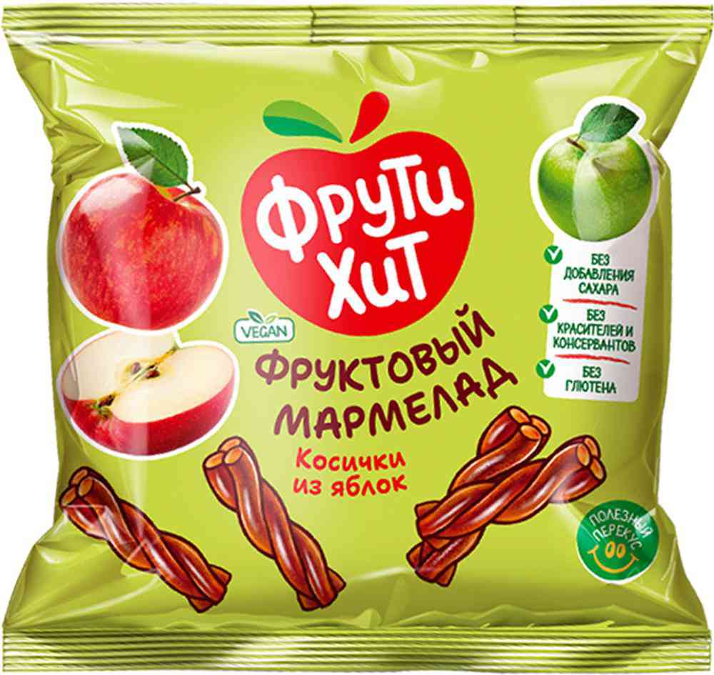 Мармелад Фрути Хит Яблоко без сахара
