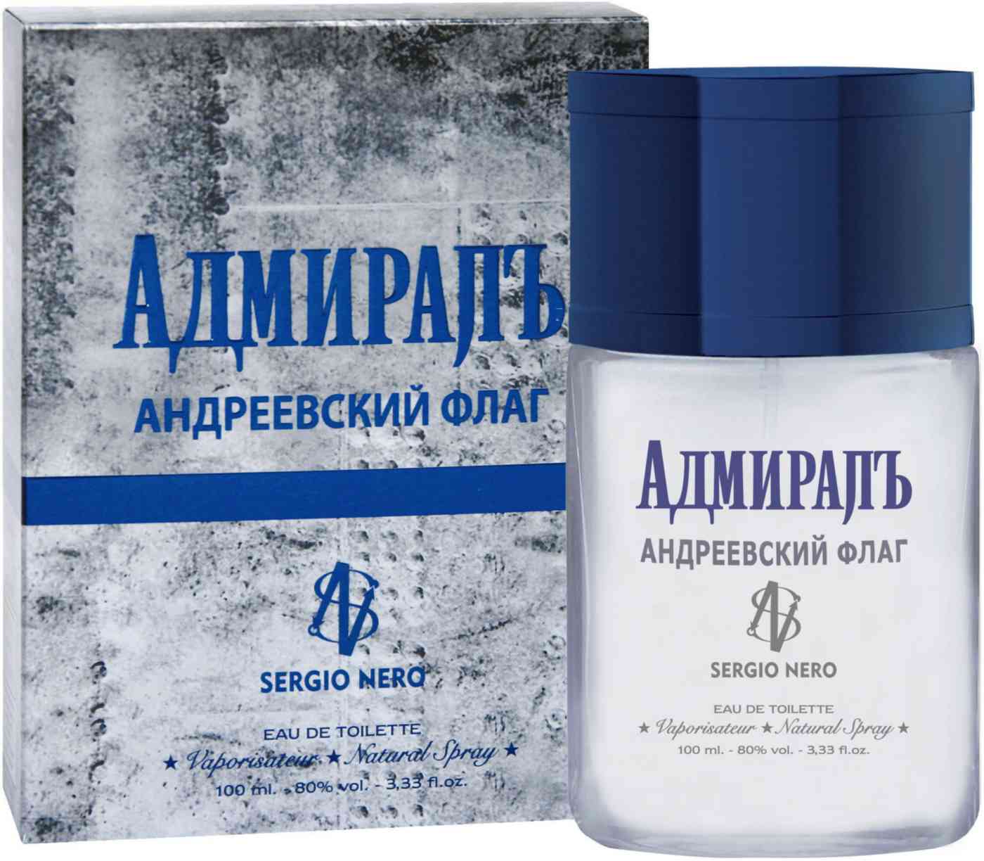 Туалетная вода для мужчин Sergio Nero Адмиралъ Андреевский флаг