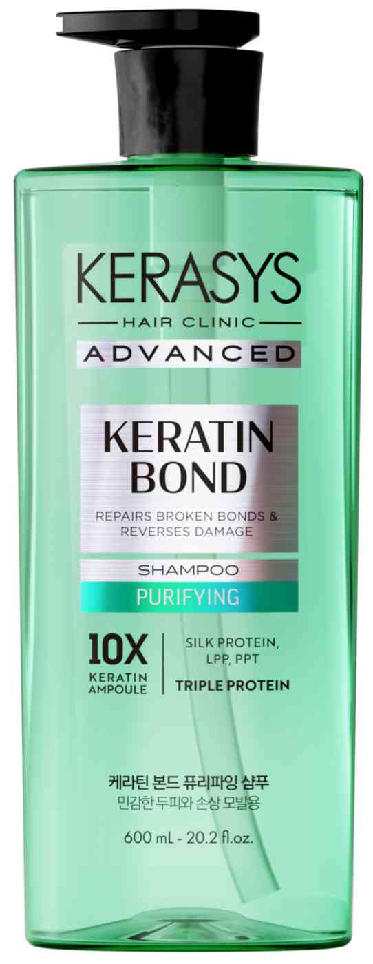 Шампунь для чувствительной кожи головы KeraSys Advanced Keratin Bond Очищение