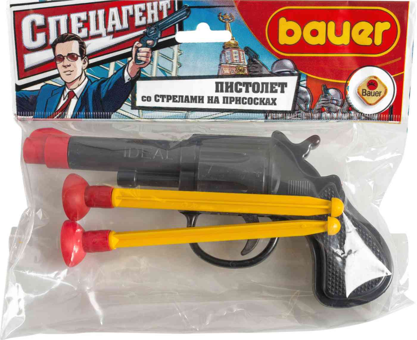 Пистолет Спецагент Bauer со стрелами на присосках