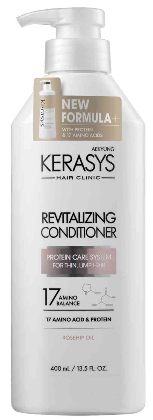 Кондиционер для тонких и ослабленных волос KeraSys Protein Care System оздоравливающий