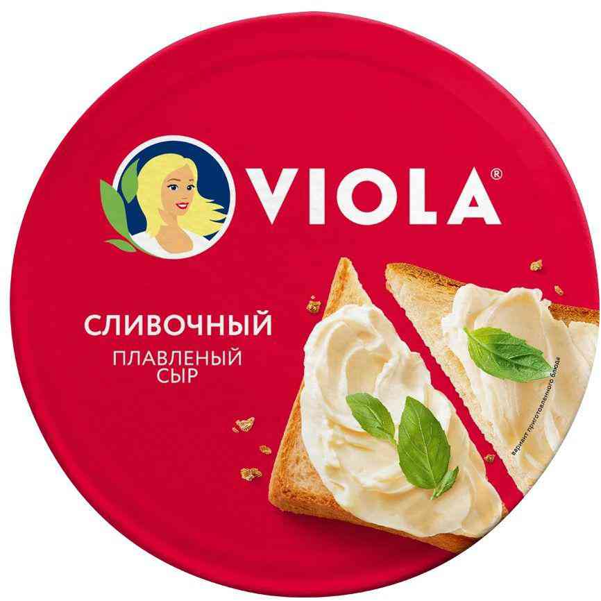Сыр плавленый Viola Сливочный 35%, треугольники