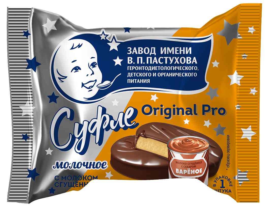 Суфле молочное В.П.Пастухов со сгущенкой