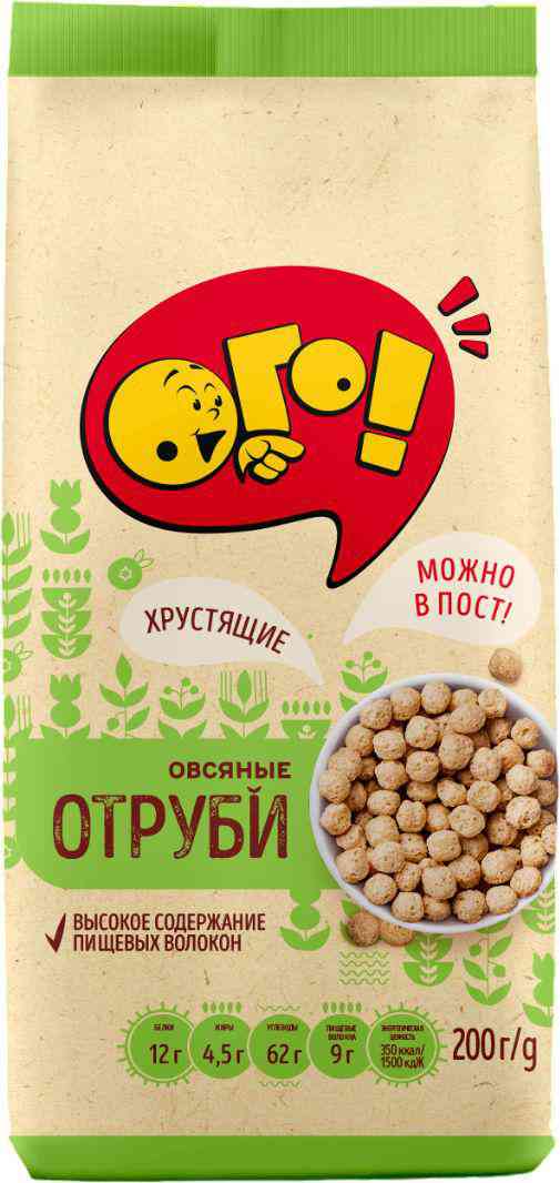 Отруби овсяные Ого!