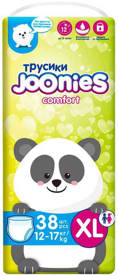 Подгузники-трусики Joonies Comfort XL (12-17 кг)