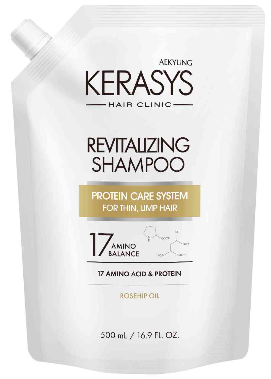Шампунь для тонких и ослабленных волос KeraSys Revitalizing оздоравливающий